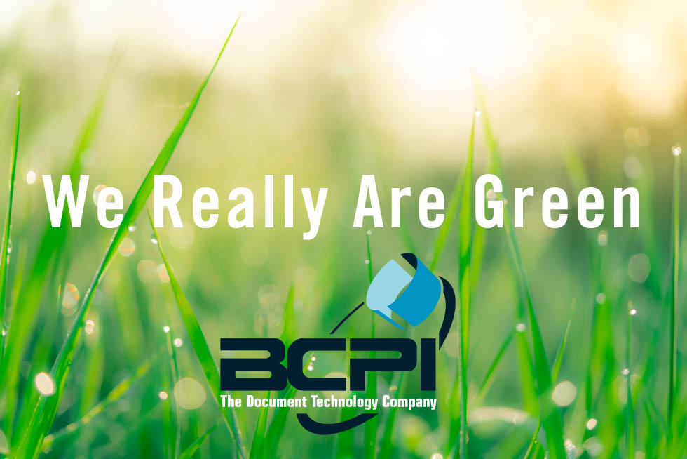 We Really Are Green BCPI